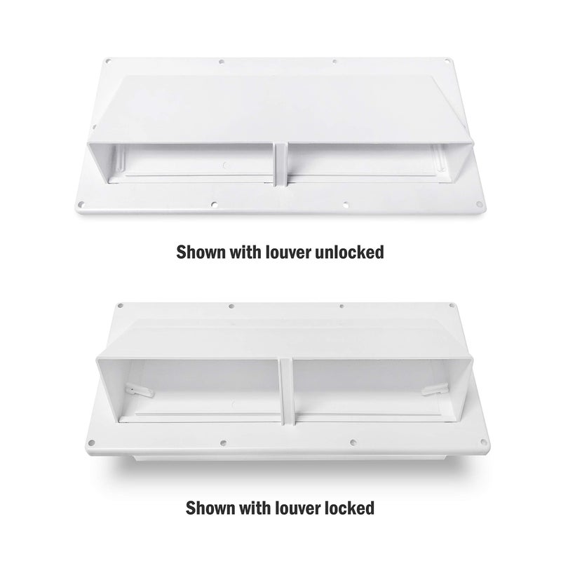 Camp'N RV Exhaust Vent Cover (White) - Perfect RV Stove Vent Cover Replacement for Trailers, Campers, Motorhomes - Easy to Install with Hardware Included - Image 5